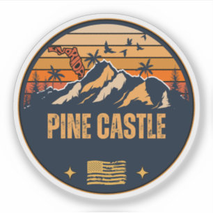 Pine Castle, Florida  Sticker