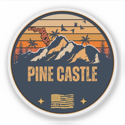 Pine Castle, Florida Sticker (Voorkant)