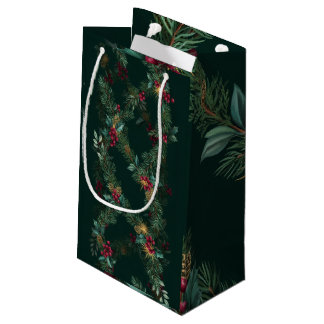 Pine, Cedar & Holly Kerstfles Klein Cadeauzakje