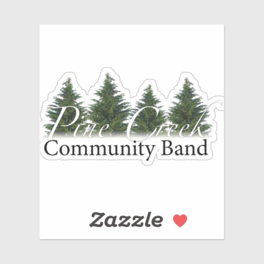 Pine Ceek Band Stickers (Vel)
