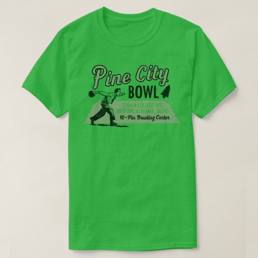 Pine City Bowl T-shirt (Design voorkant)