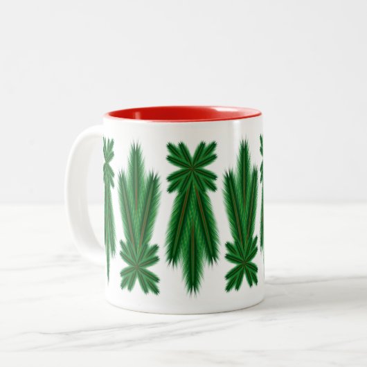 Pine Comet 11oz. Mok - rood (Voorkant links)