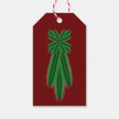Pine Comet Granaat Gift Labels Cadeaulabel (Voorkant)