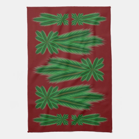 Pine Comet Granaat Keuken Handdoek (Verticaal)