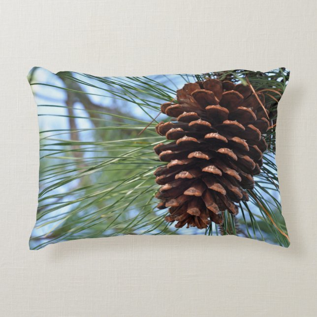 Pine Cone Accent Kussen (Voorkant)