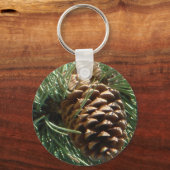 PIne Cone Art Sleutelhanger (Voorkant)