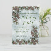 Pine cone branchevakbond bedrijf kaart (Staand voorkant)