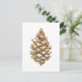 Pine Cone Briefkaart (Staand voorkant)