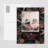 Pine Cone | BRIEFKAART | Vakantieknopkaart (Voorkant / Achterkant)