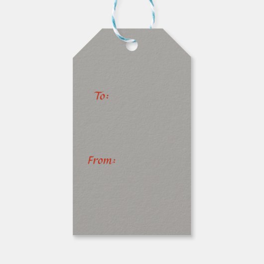 Pine cone cadeau label cadeaulabel (Achterkant)