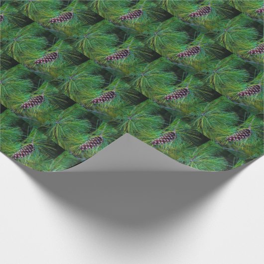 Pine Cone Cadeaupapier (Hoek)