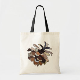 Pine Cone Cute Natuur Tote Bag