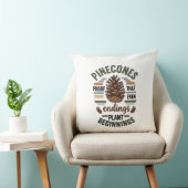 Pine cone design - De Evergreen Belofte Kussen (Stoel)