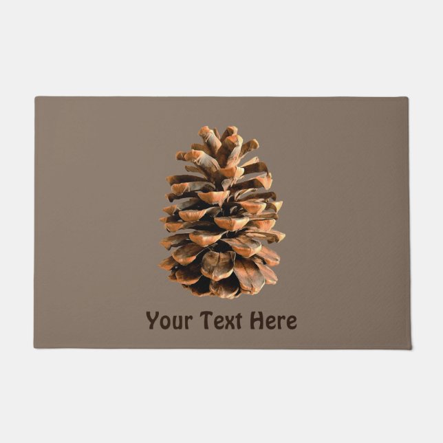 Pine Cone Deurmat (Voorkant)