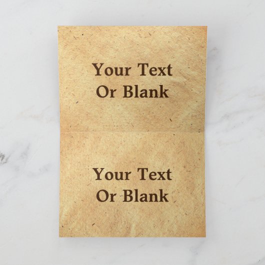 Pine Cone en John Muir Quote Kaart (Binnen)