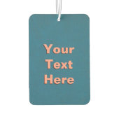 Pine Cone Flowers Luchtverfrisser (Achterkant)