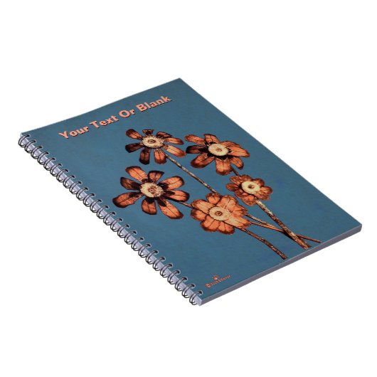 Pine Cone Flowers Notitieboek (Rechterzijde)