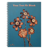 Pine Cone Flowers Notitieboek (Voorkant)