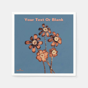 Pine Cone Flowers Servet