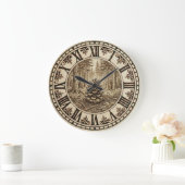 Pine Cone Forest Wall Clock Grote Klok (Huis)