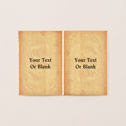 Pine Cone - Groeten van het seizoen Folie Kaarten (Binnen)