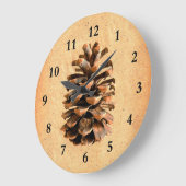 Pine Cone Grote Klok (Hoek)