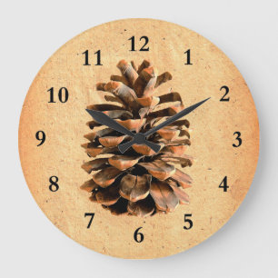Pine Cone Grote Klok