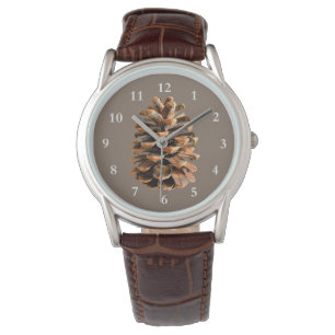 Pine Cone Horloge