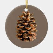 Pine Cone Keramisch Ornament (Voorkant)