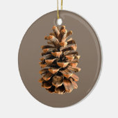 Pine Cone Keramisch Ornament (Links)