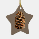 Pine Cone Keramisch Ornament (Rechts)