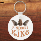 Pine cone king sleutelhanger (Voorkant)