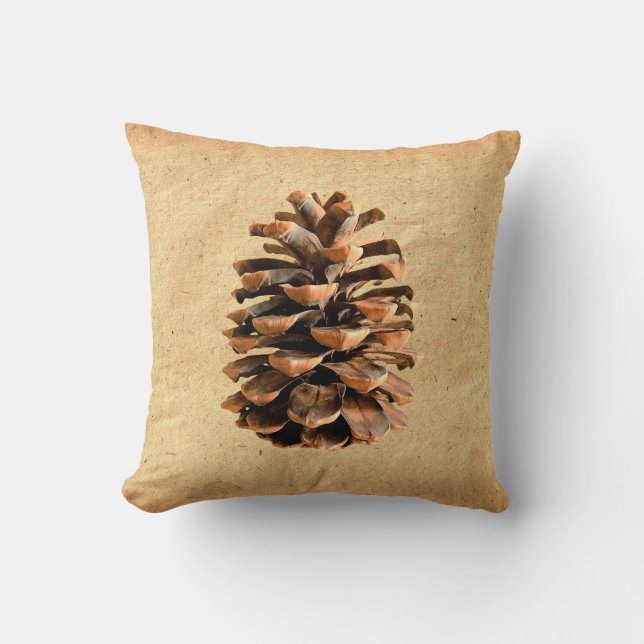 Pine Cone Kussen (Voorkant)