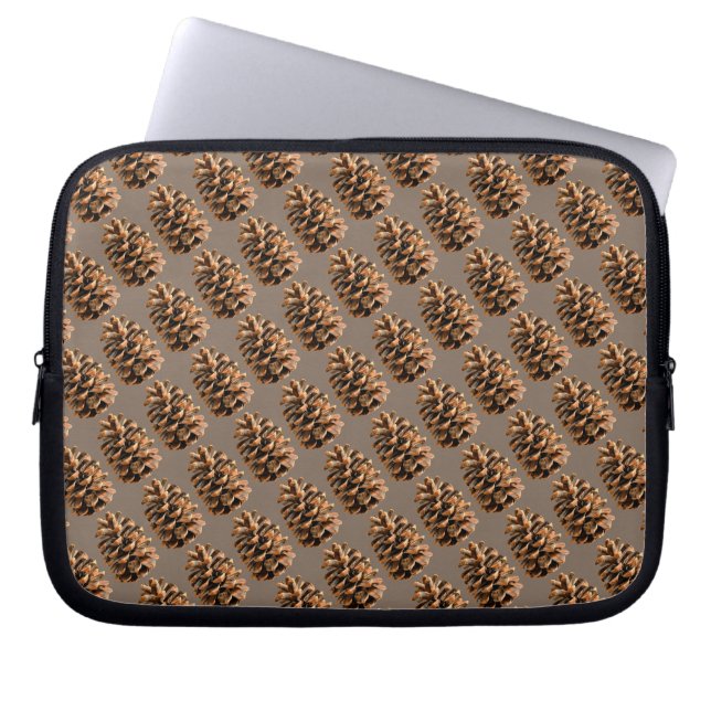 Pine Cone Laptop Sleeve (Voorkant)