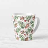 Pine Cone Latte Mok (Rechterhoek)