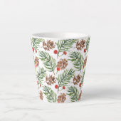 Pine Cone Latte Mok (Voorkant)