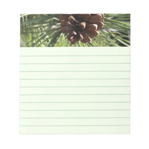 Pine Cone LIned Notitieblok