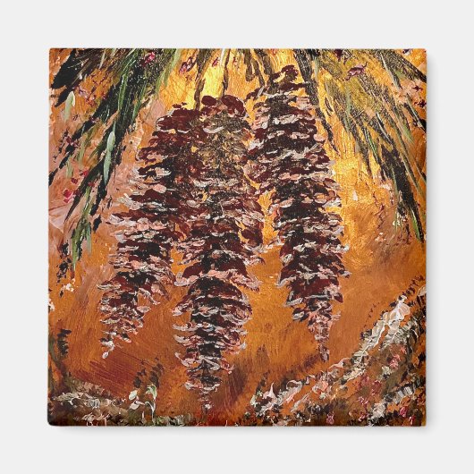 Pine Cone Magnet (Voorkant)