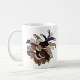 Pine Cone Modern Natuur Koffiemok