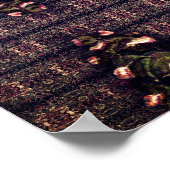 Pine Cone Monogram Shishka  Poster (Hoek)