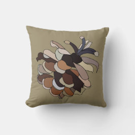 Pine Cone Natuur Plant Kussen