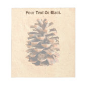 Pine Cone Notitieblok (Voorkant)