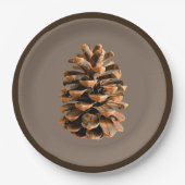 Pine Cone Papieren Bordje (Voorkant)