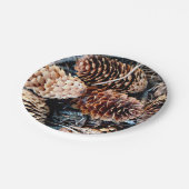 Pine Cone Party Bord (Gekanteld)