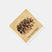 Pine Cone Servet (Hoek)