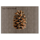 Pine Cone Snijplank (Voorkant)