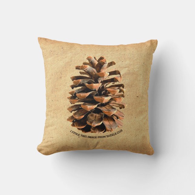 Pine Cone - Speciaal Kussen (Voorkant)
