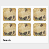 Pine Cone Stickers (Vel)