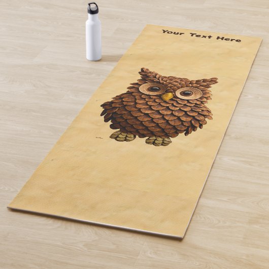 Pine Cone Uil Yogamat (In situ)