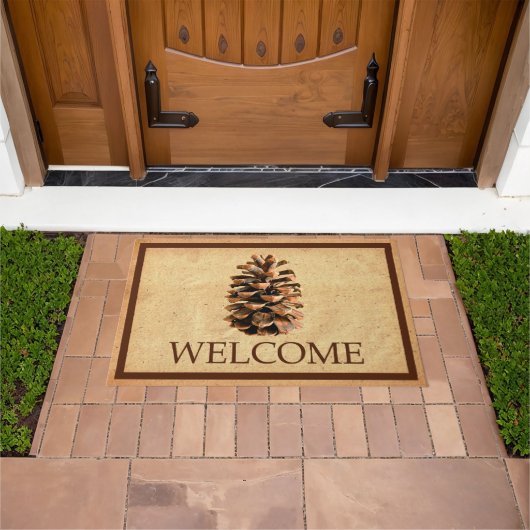 Pine Cone - Welkom Deurmat (Buiten)